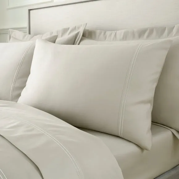 Dorma Egyptian Cotton Sateen 1200 Thread Count Standard Pillowcase