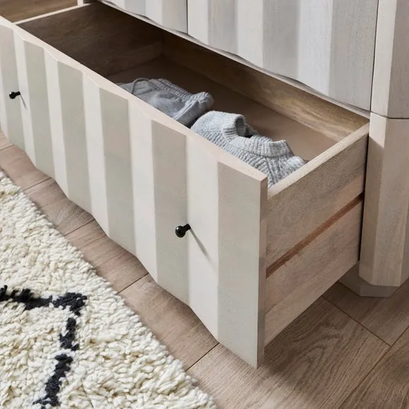 Willa Double Wardrobe, Mango Wood 3