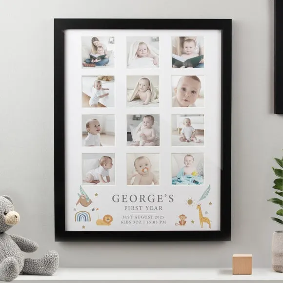 Personalised Animal Multi Photo Frame 2