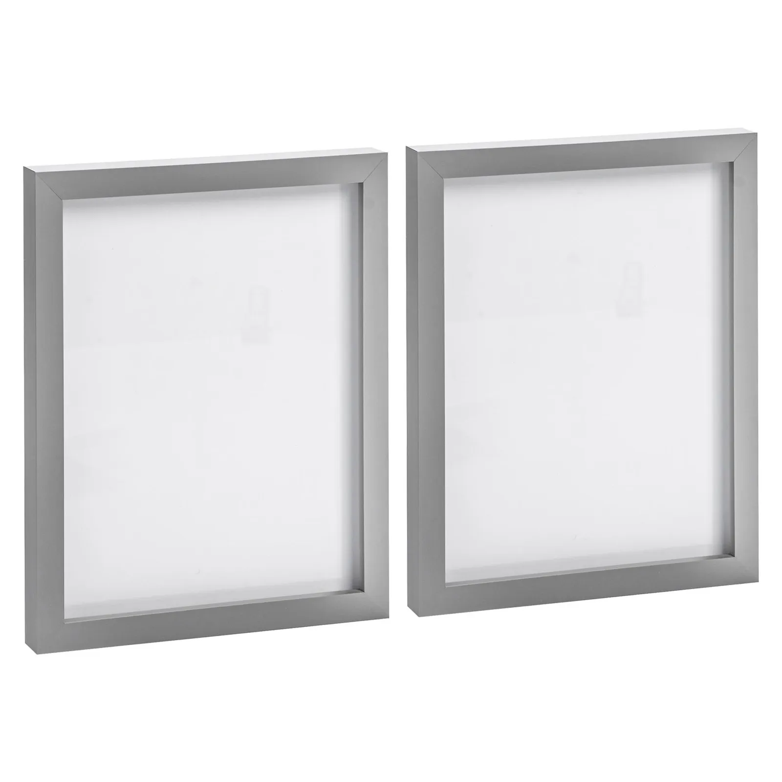 Nicola Spring Photo Frames - 8" x 10" - Pack of 2 in Grey