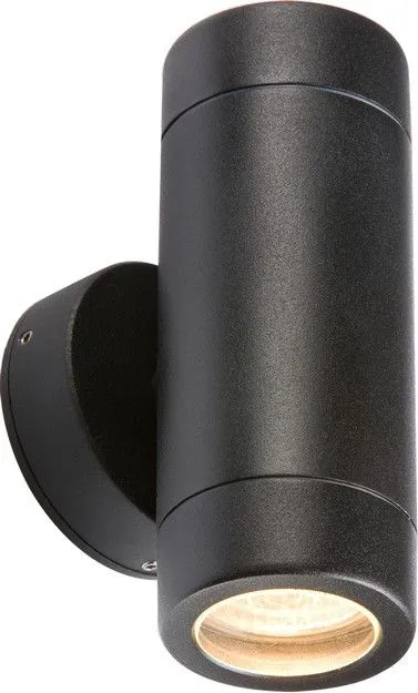 Netlighting Aluminium Black Powdercoated UpDown Wall Light IP65 35W GU10