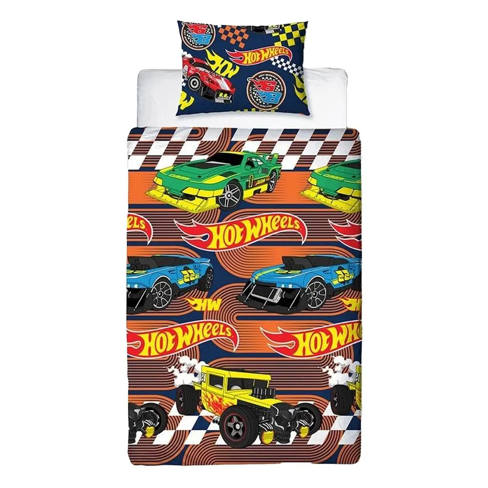 Hot Wheels Racer Single Duvet Cover Set