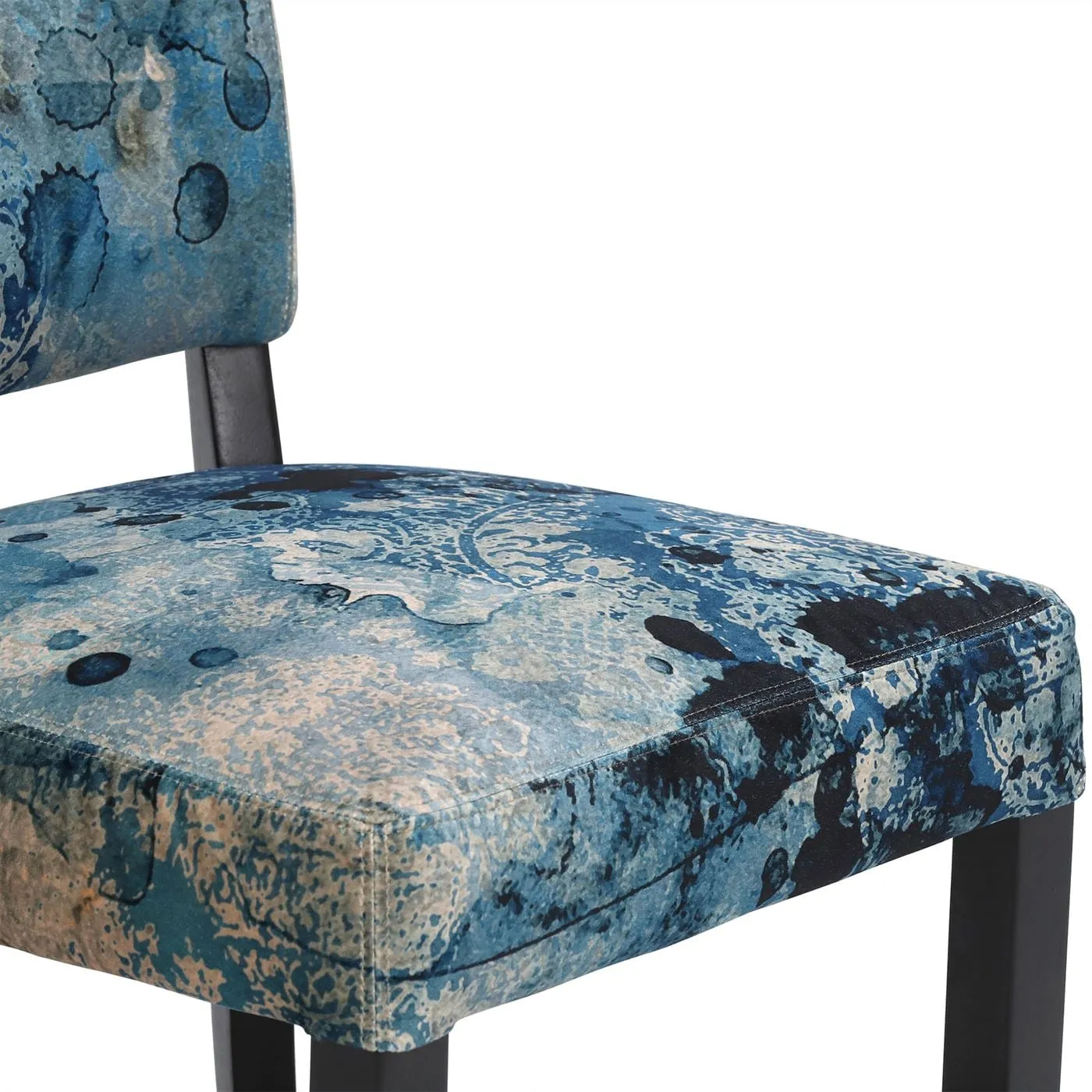 Timothy Oulton Mimi Dining Chair, Blue Velvet | Barker & Stonehouse 6