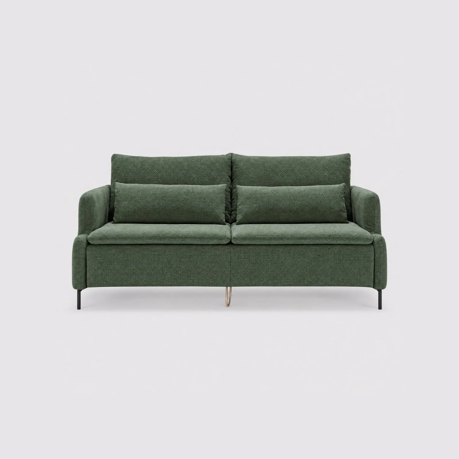 Penfold Sofa Bed 165X100X93Cm, Green Fabric | Barker & Stonehouse
