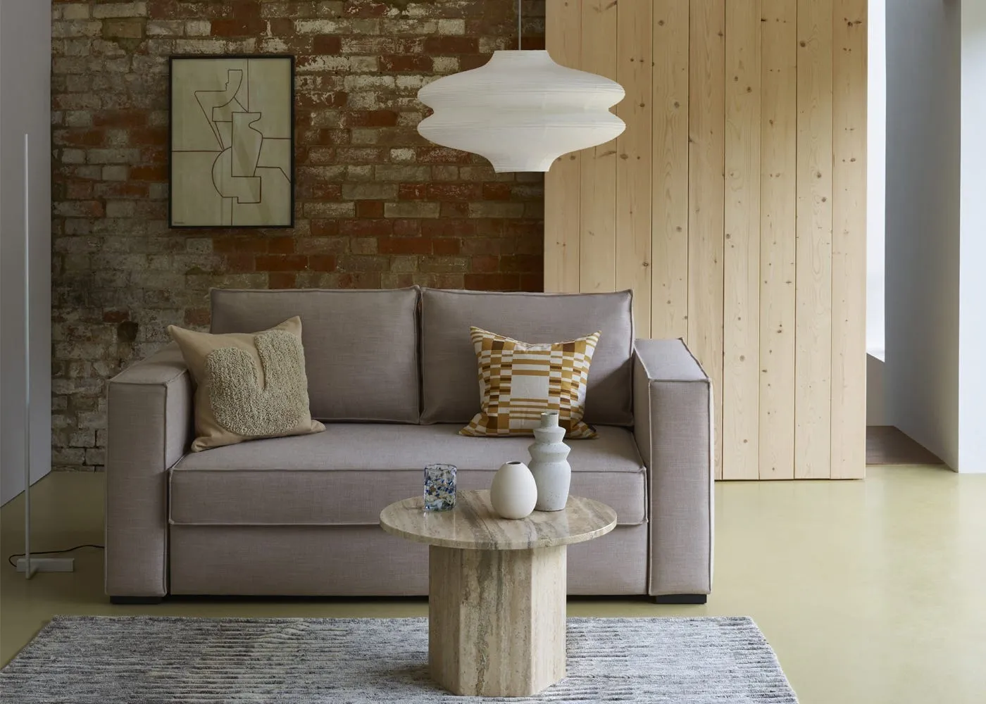 Heal's Marla Sofa Bed Dessin Granite 3
