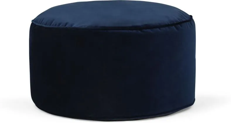Lux Velvet floor cushion, Navy Velvet