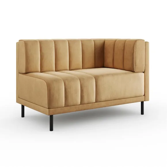 Amali Corner Dining Bench, Vintage Velvet 5
