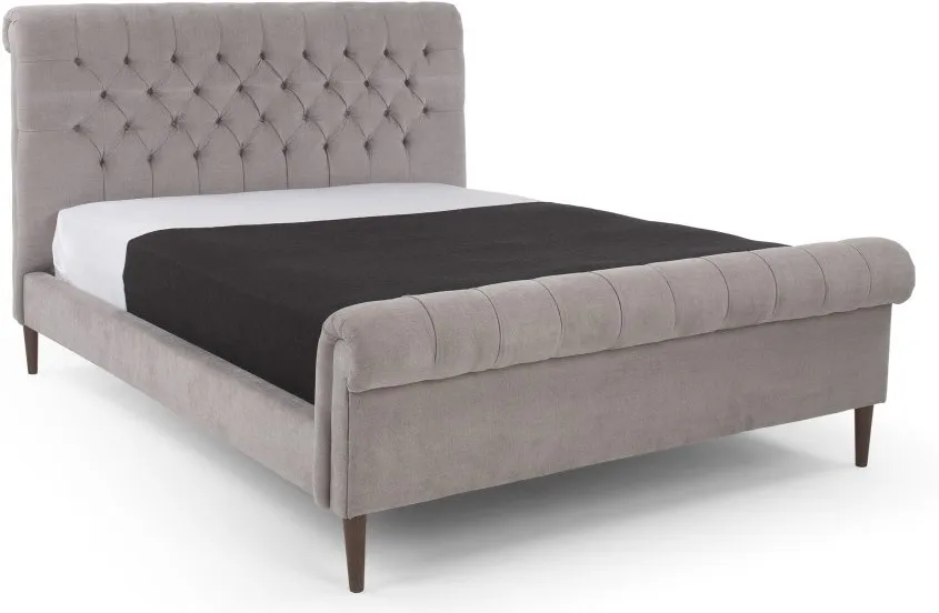 Orkney Super Kingsize Bed, Owl Grey