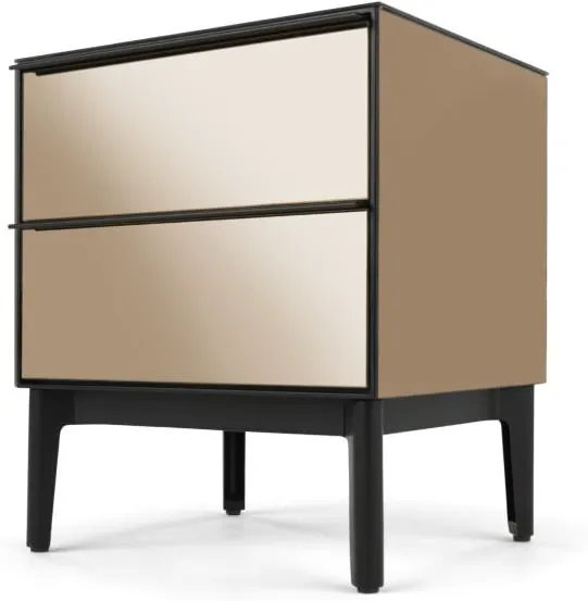 Silas Bedside Table, Coffee 