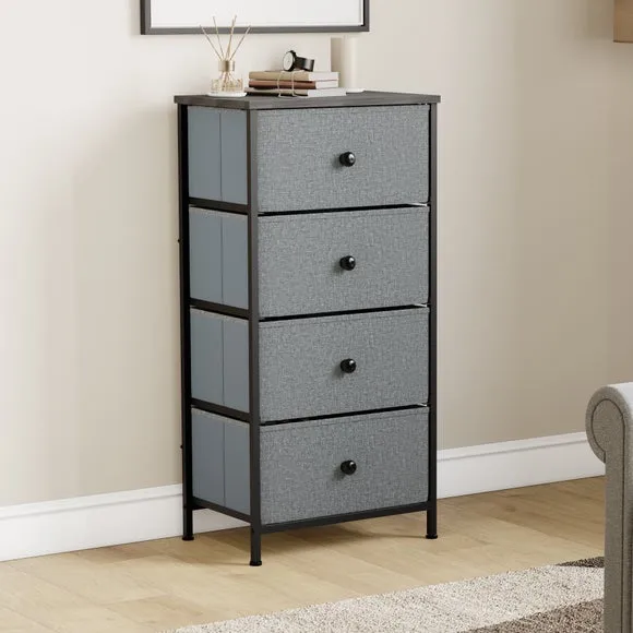 Maye 4 Drawer Fabric Chest 1