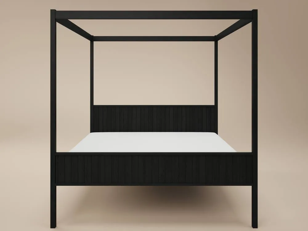 Flair Maddy 4 Poster Bed Black 4