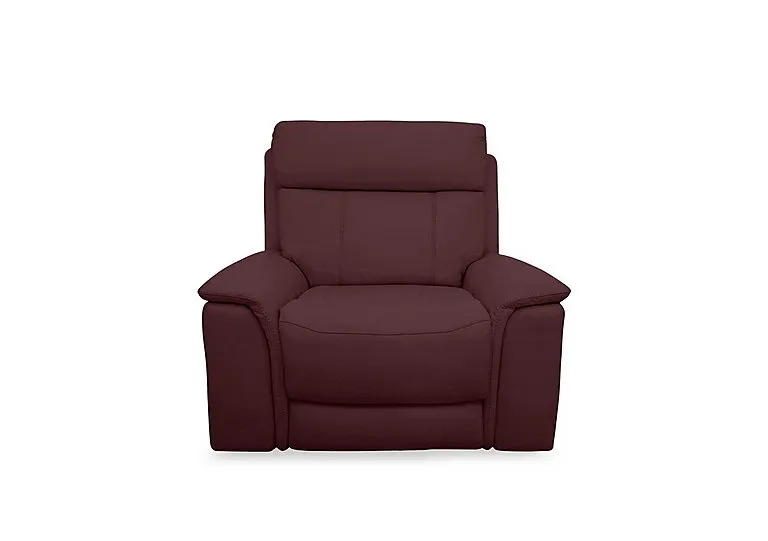 Chill Leather Chair - BV Deep Red