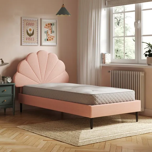 Kids Chenille Petal Bed Frame 2