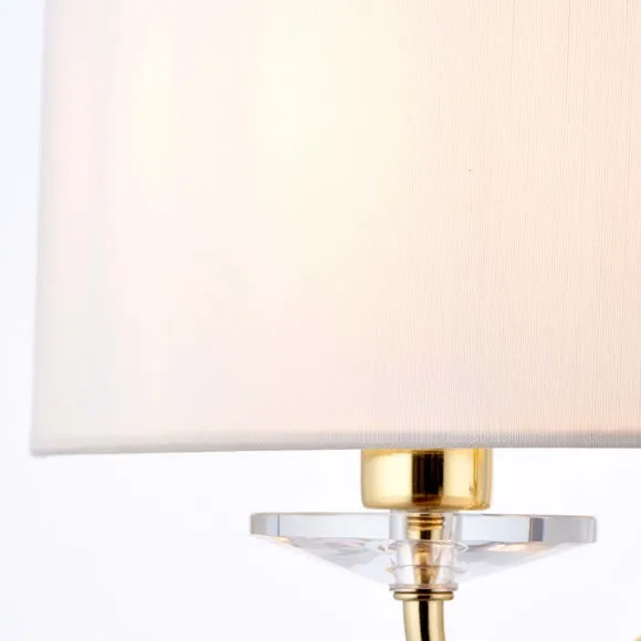 Vogue Katarina Crystal 2 Light Wall Light 4