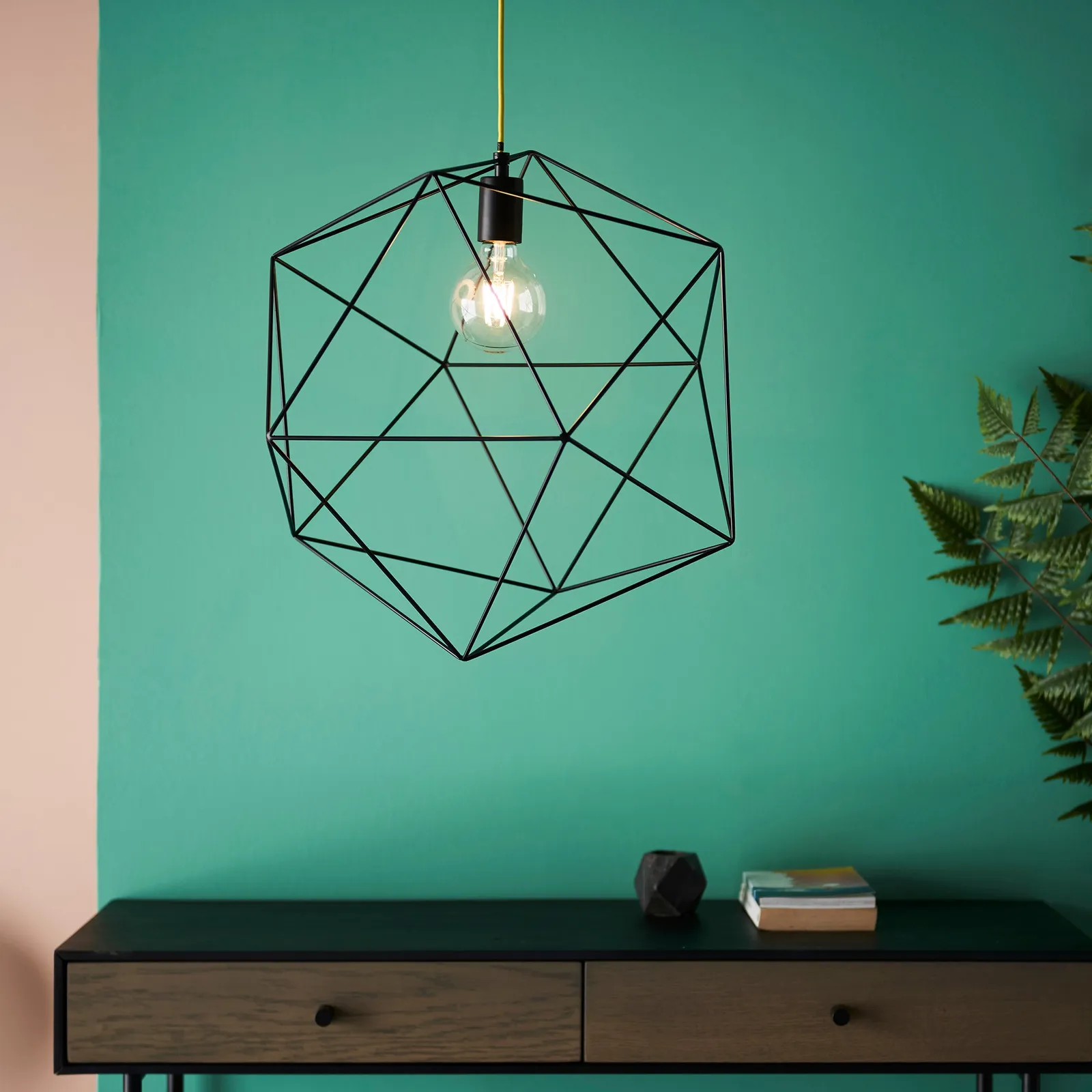Vogue Millen Pendant Fitting Black