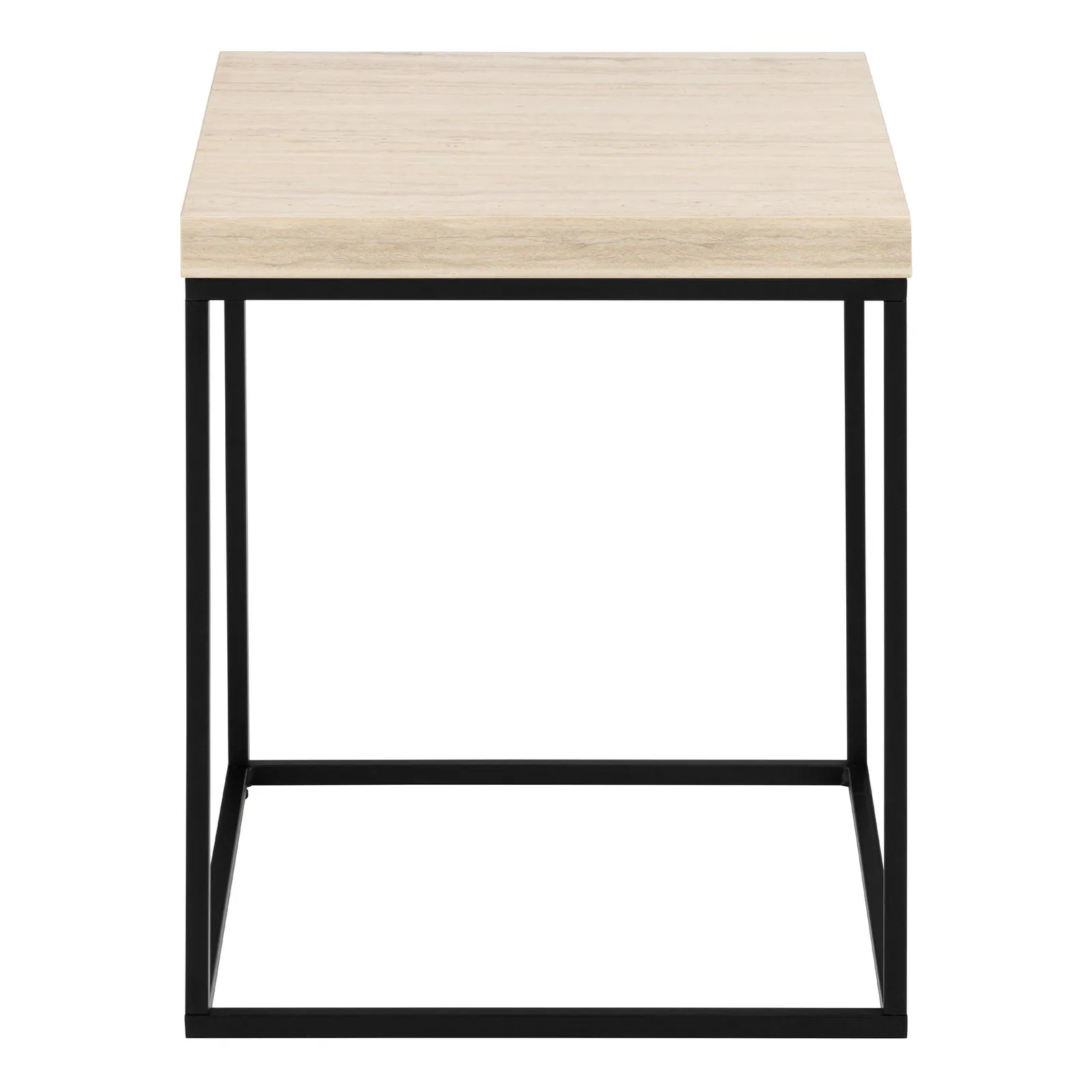 Furniture To Go Barossa Coffee Table in Black & Light Oak 40cm 2
