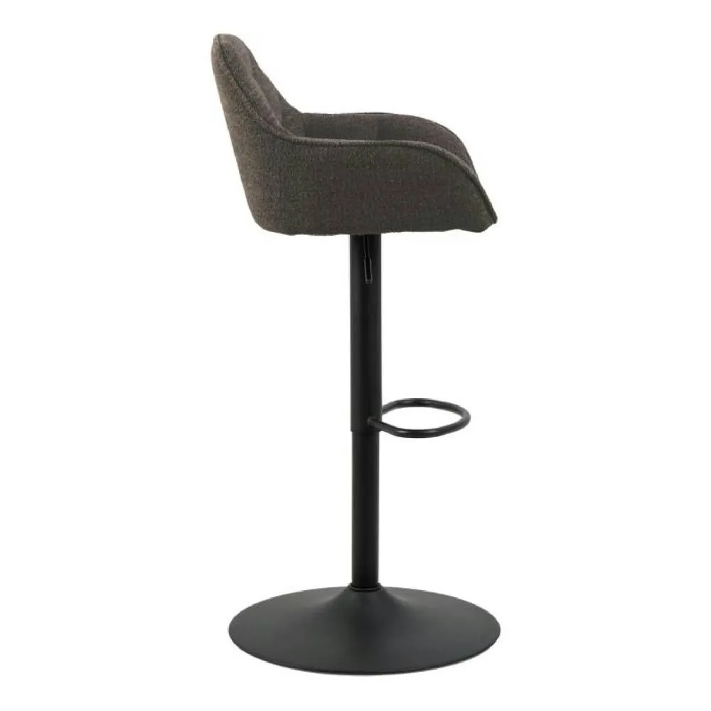 netfurniture Chelsea Swivel Bar Stool in Taupe Set of 2 5