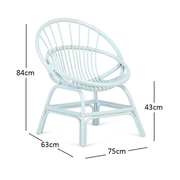 Desser Moon Rattan Chair 4