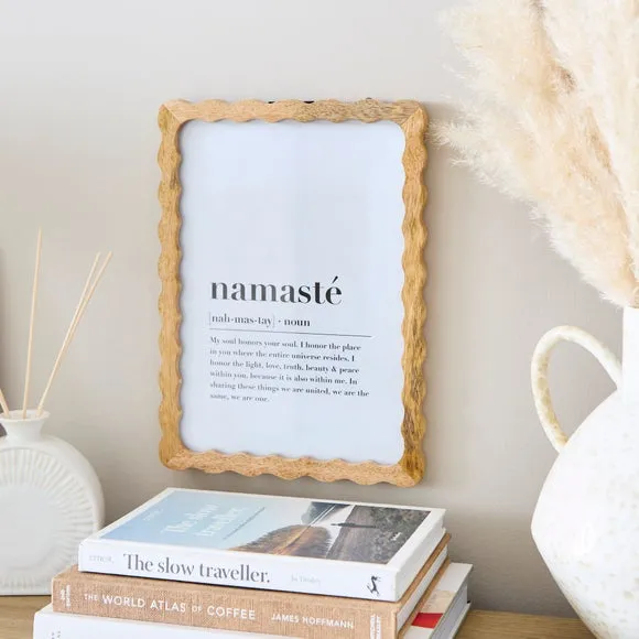 Wiggle Mango Wood Photo Frame