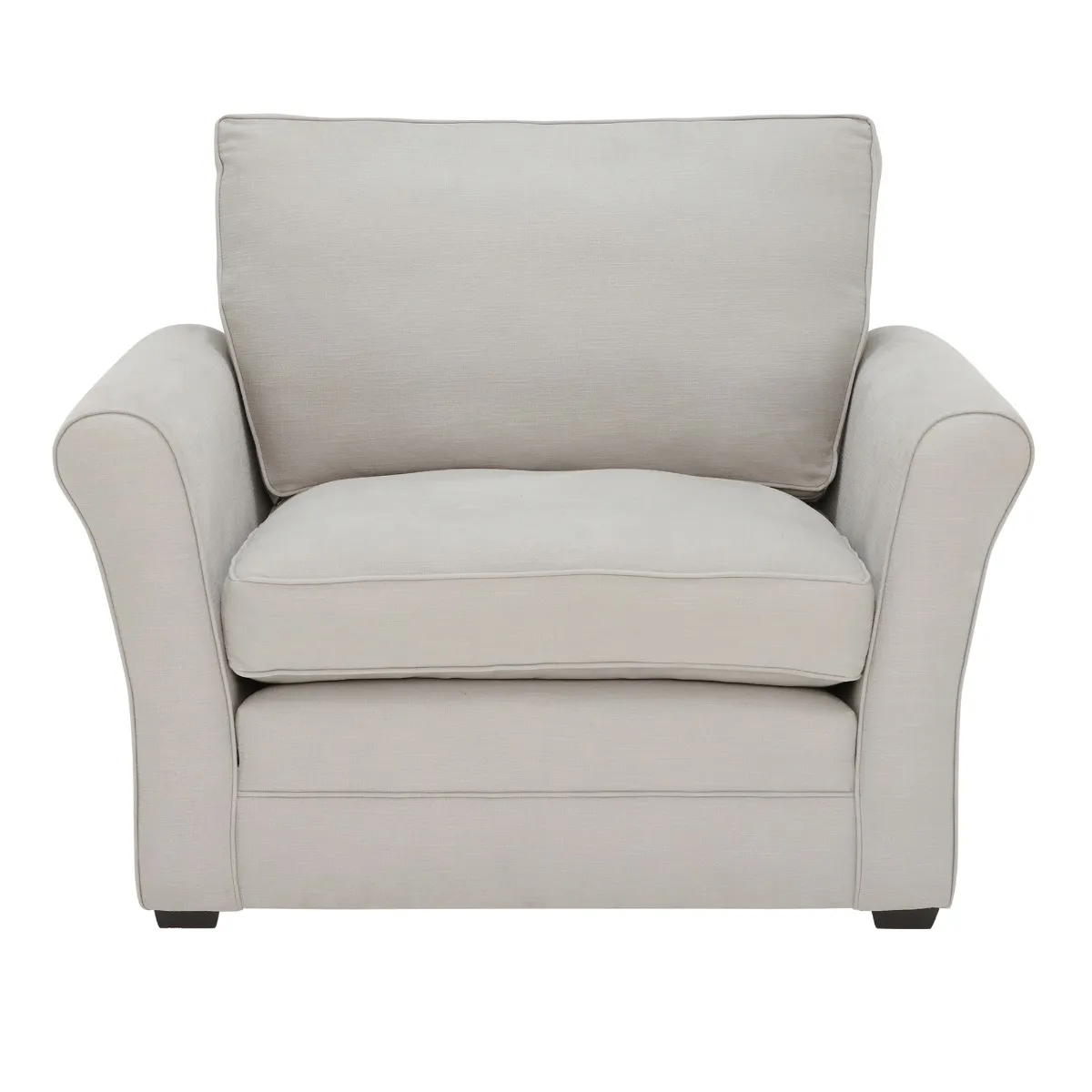 Berkeley Fabric Fixed Cover Snuggle Chair