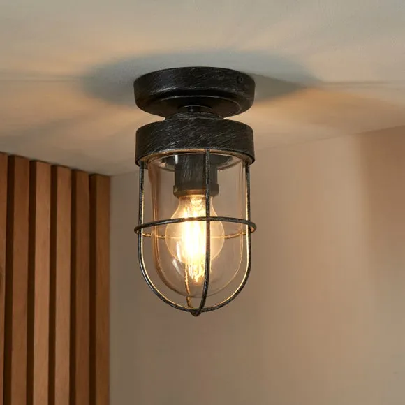 Marine Industrial Flush Ceiling Light
