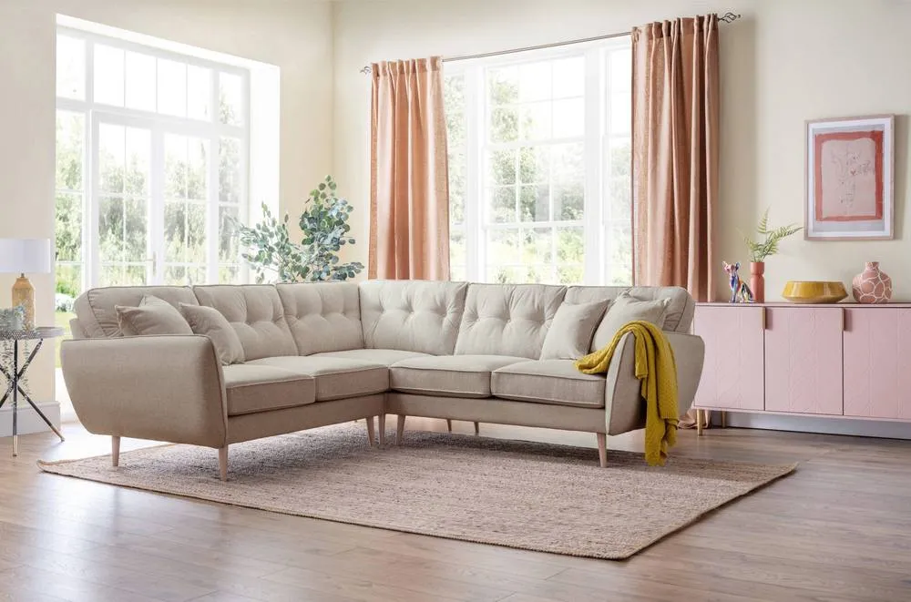 The Great Sofa Company Ailis 2 Corner 2 Faro Beige