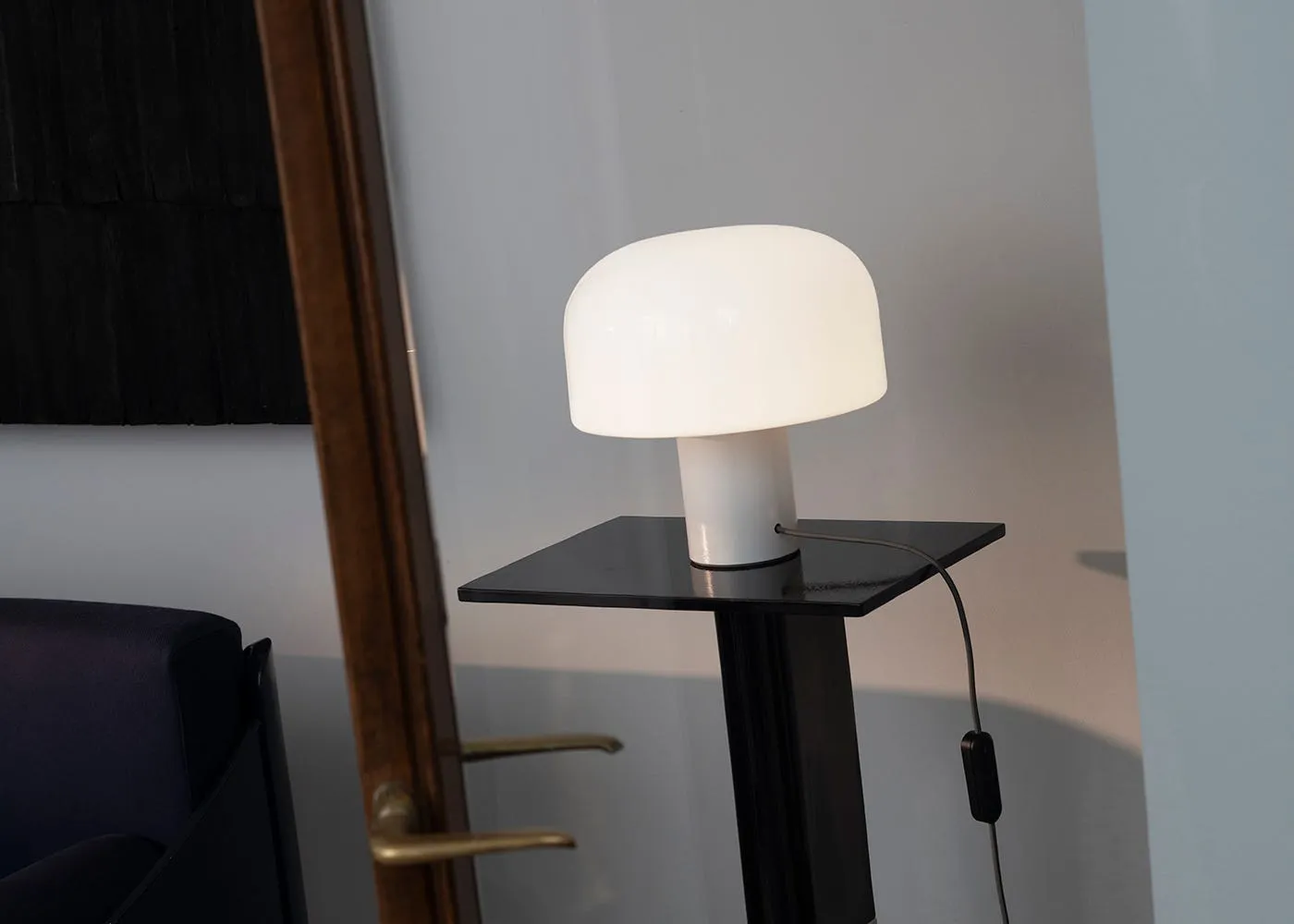 Flos Bellhop Table Lamp White & Chrome 3