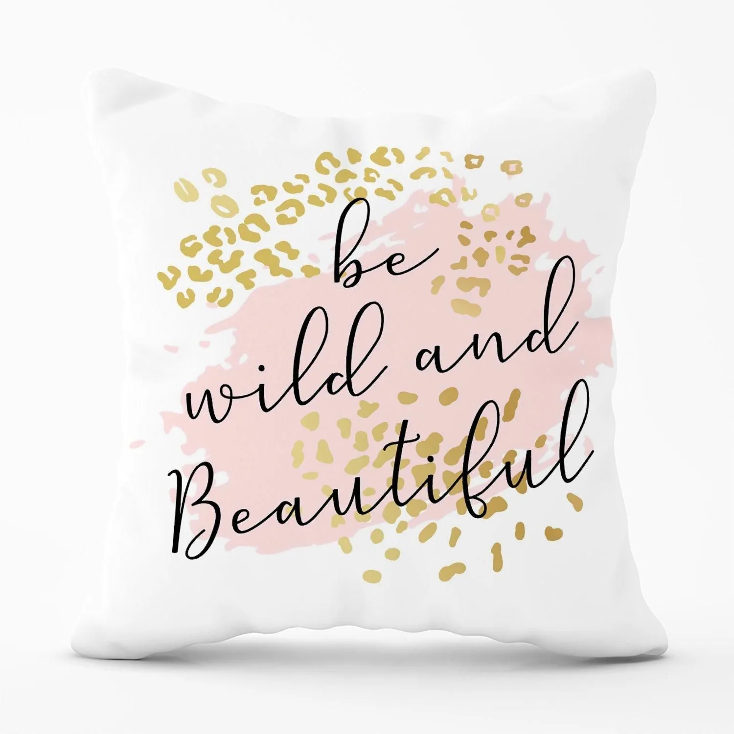 Warren Reed - Designer Be Wild & Beautiful Outdoor Cushion in Pink