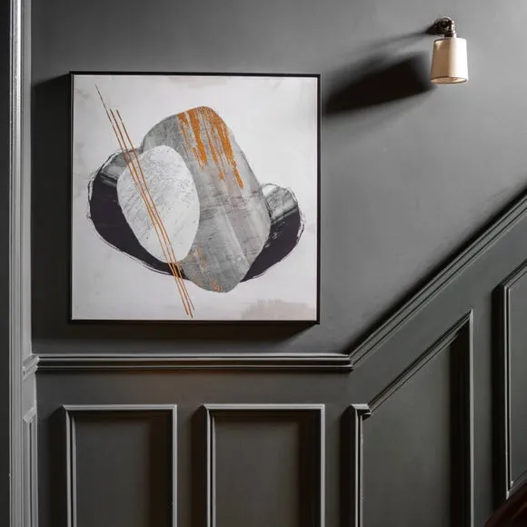 Cedar & Sage Through the Dimensions 1 Framed Canvas
