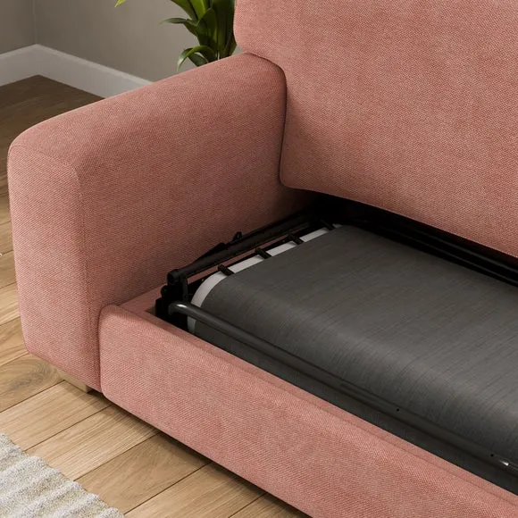 Theo Soft Tonal Chenille Sofa Bed 3