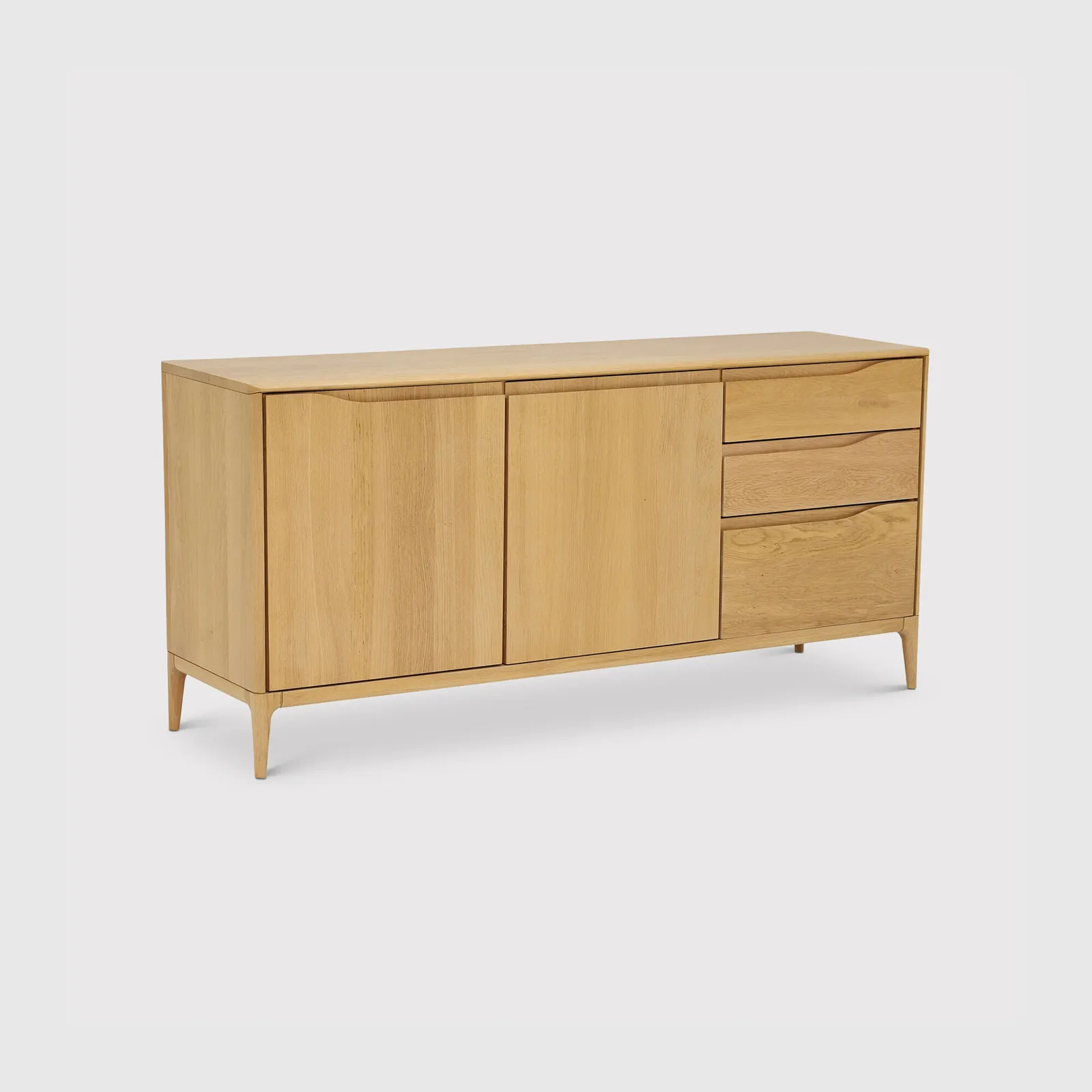 Ercol Romana Large Sideboard, Neutral Oak | Barker & Stonehouse
