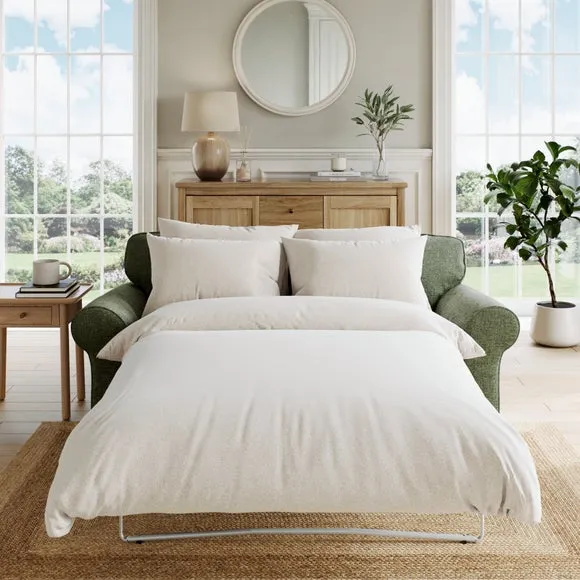 Flori Chenille Soft Texture 2 Seater Sofa Bed 1