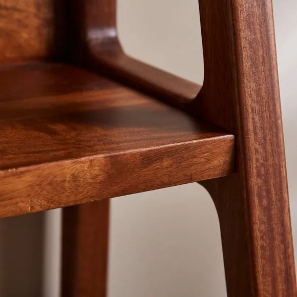 Maxton Low Bookcase, Mango Wood 2