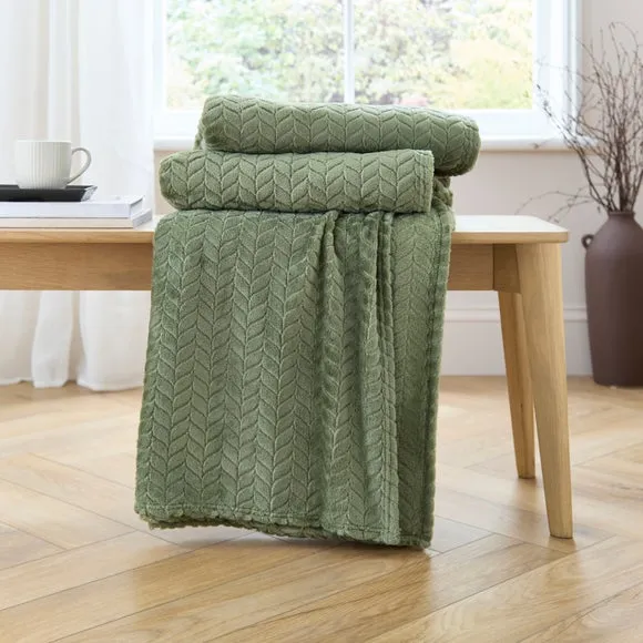 Amelia Supersize Family Snuggle Throw Blanket 240cm x 280cm