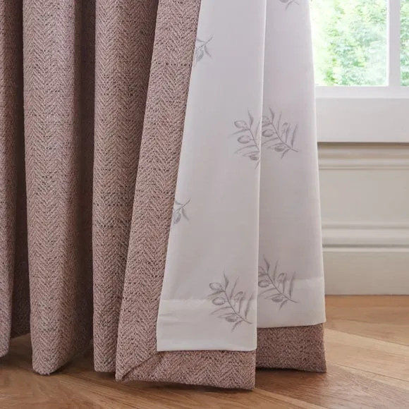 Churchgate Swithland Herringbone Eyelet Curtains (Blackout Available) 6