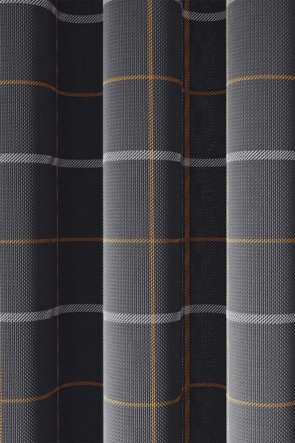 Helena Springfield 'Harper' Woven Lined Curtains in Charcoal 3
