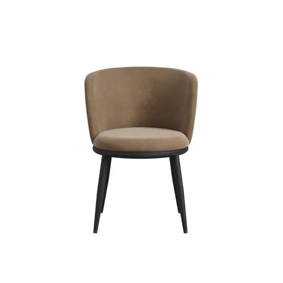 Nova Velvet Set of 2 Dining Chairs 2