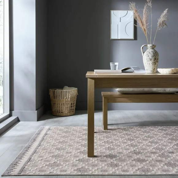 Graysen Washable Geometric Rug 1