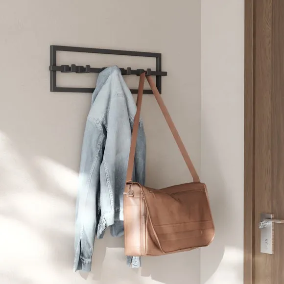 Umbra Cubiko 5 Hook Wall Mounted Coat Rack 2