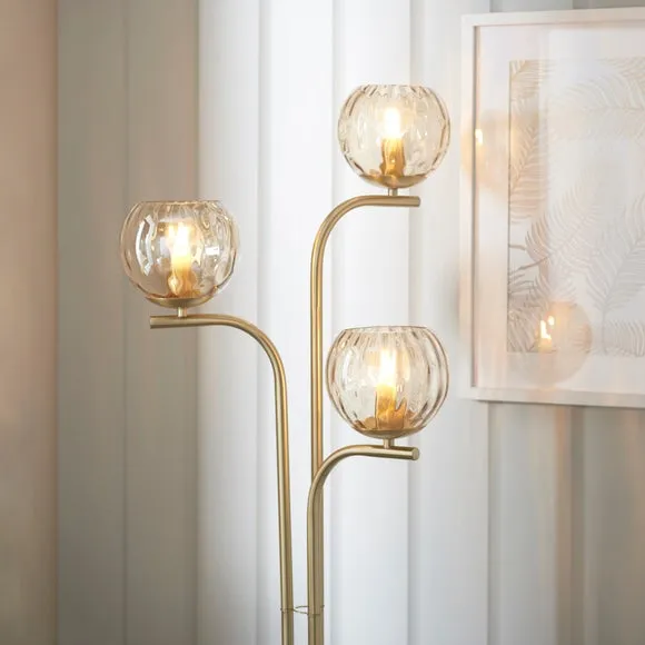 Vogue Arkoma Glass Floor Lamp 3