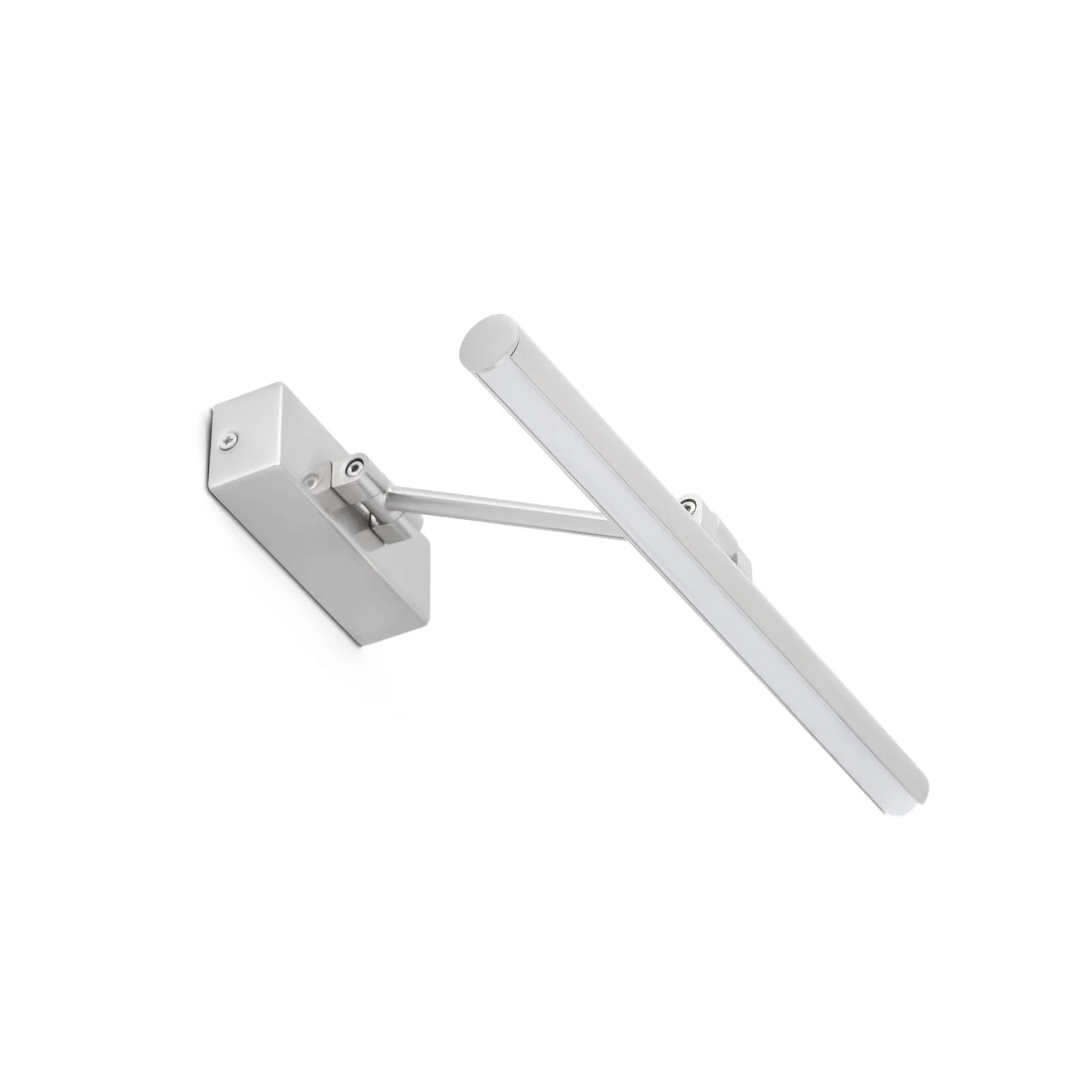 Netlighting Magritte LED Small Picture Wall Light Matt Nickel in Grey 2