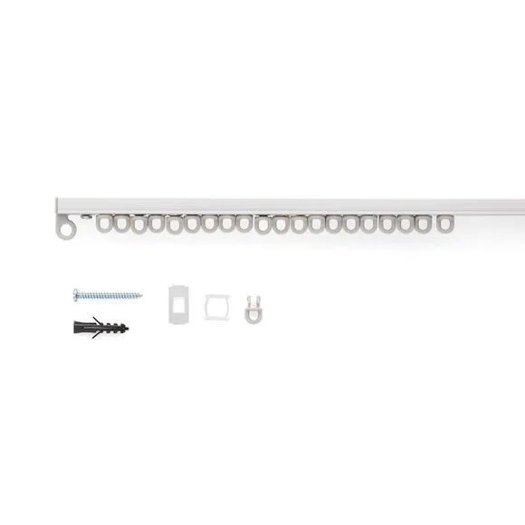 Swish Discreet Ceiling Aluminium Ripple Track 4