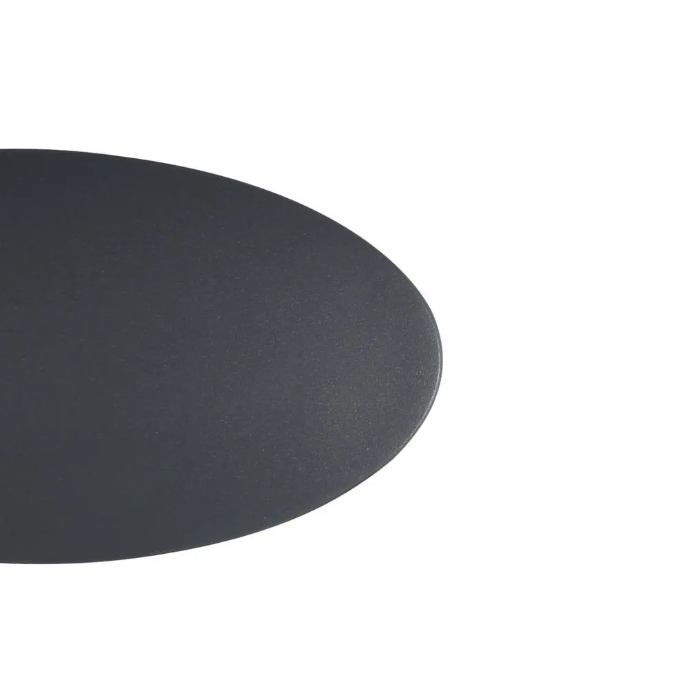 Netlighting Pontas Outdoor Up Down Wall Lamp Black 3000K Warm White IP54 2