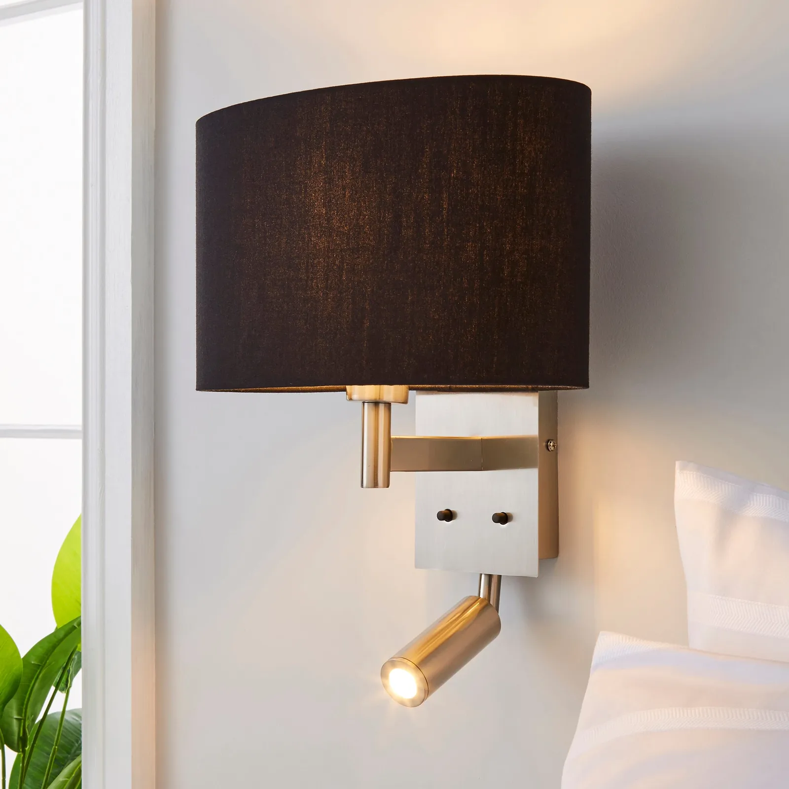 Reader Shaded Wall Light