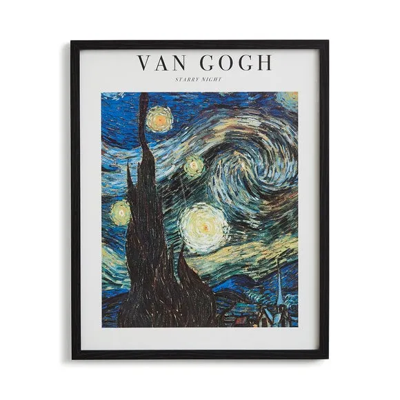 Starry Night by Van Gogh Framed Print 3