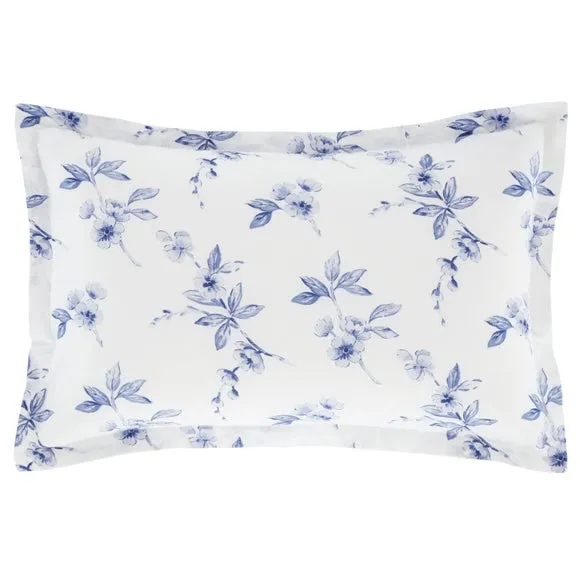 Eve Chinoiserie Polycotton Oxford Pillowcase 3