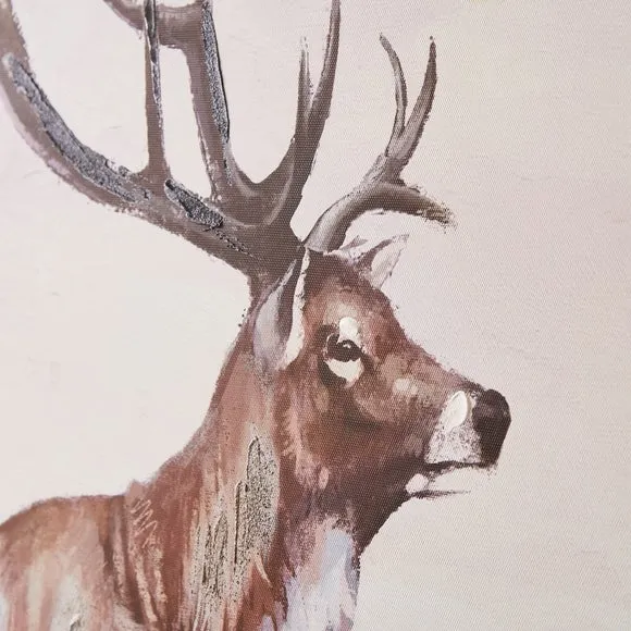 Stag Framed Canvas 2