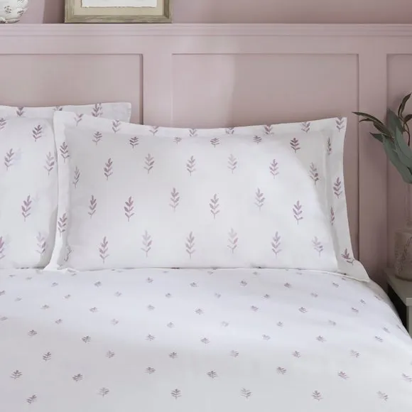 Harper Stem Floral 144 Thread Count 100% Cotton Oxford Pillowcase 2