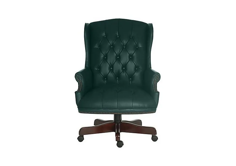 East River Chairman Chair with Dark Feet