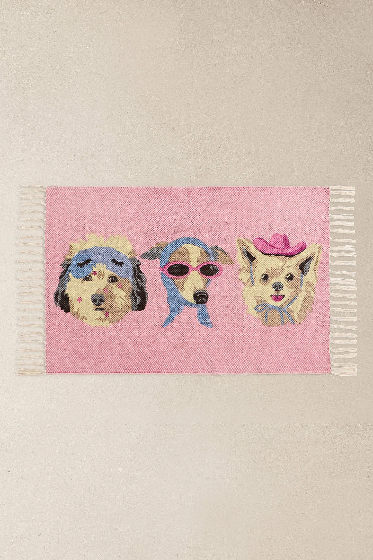 Prissy Dog 2x3ft / 60x90cm Rug